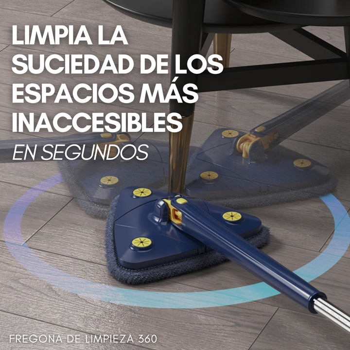 HouseMaster™ - Mopa Autoescurrible 360™ + 3 RECAMBIOS GRATIS