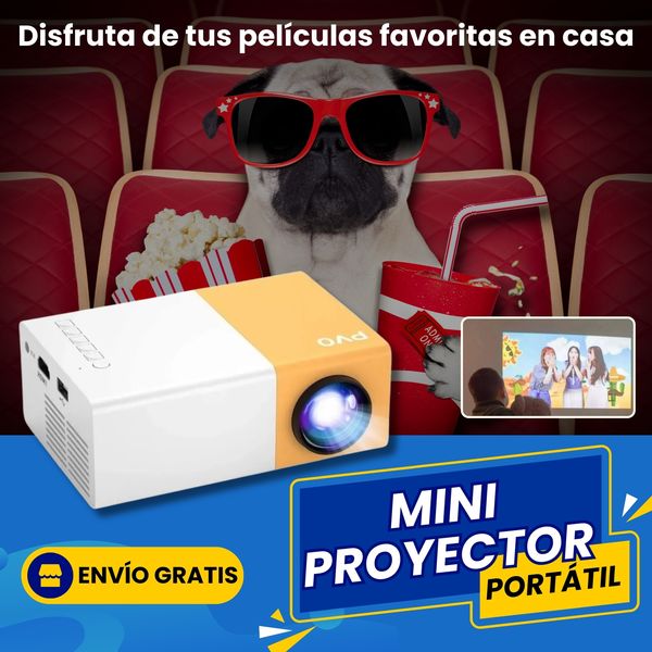 Proyector Portátil 1080p 4k - FilmPro™