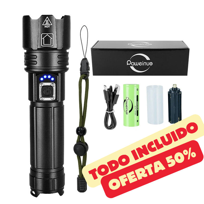 Linterna Táctica Laser - Titanium™