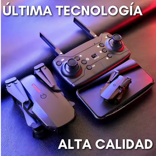 Dron 4K Profesional con Doble Cámara - FlySky™ + Estuche GRATIS